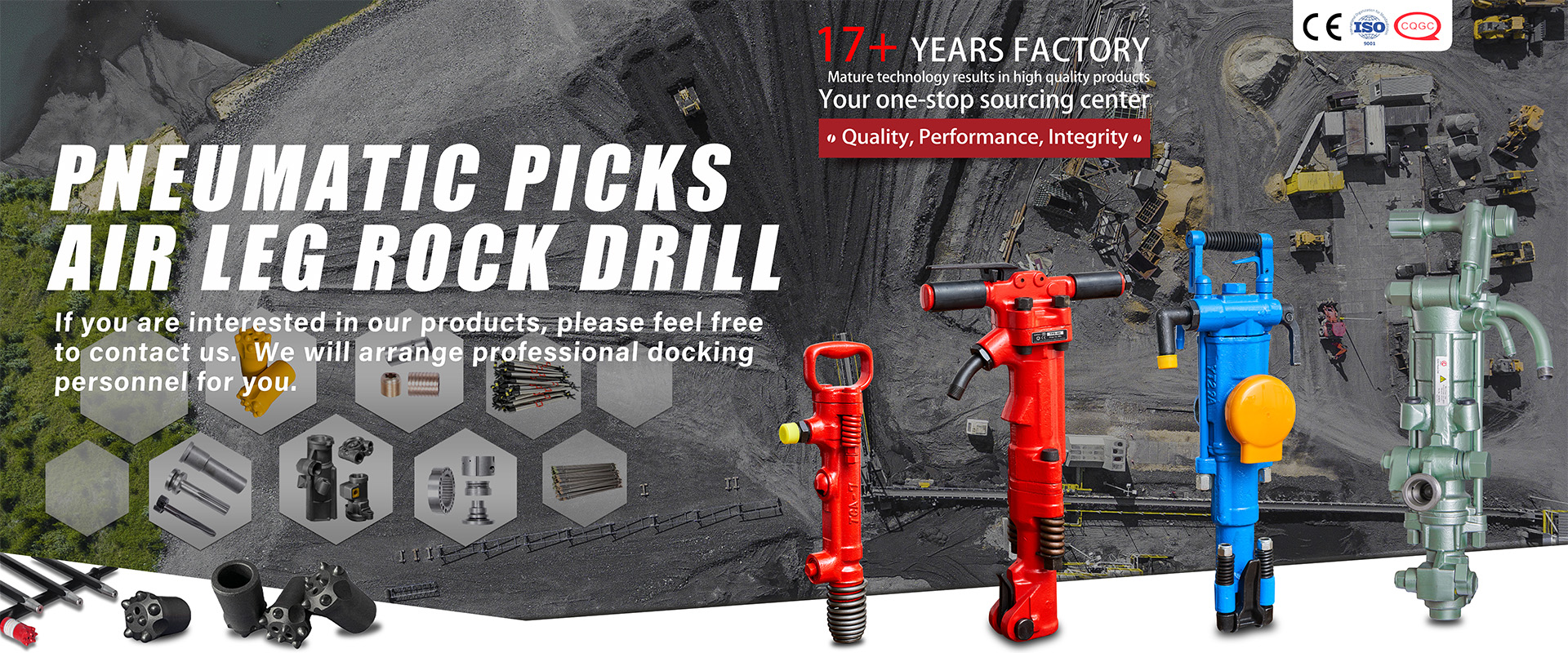 AIR LEG ROCK DRELL Rock drill air pick