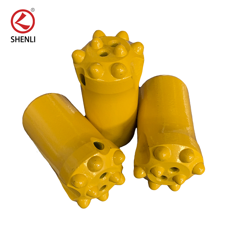 Rock drill tools 34mm spherical shape button bits