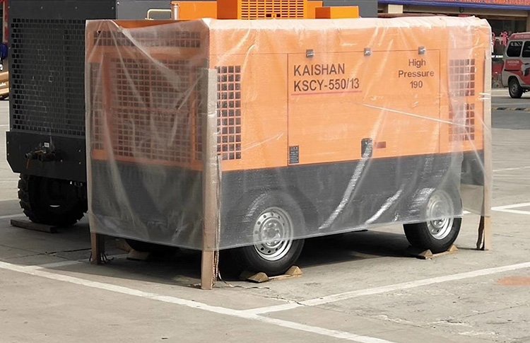 Kaishan diesel mobile air compressor_副本