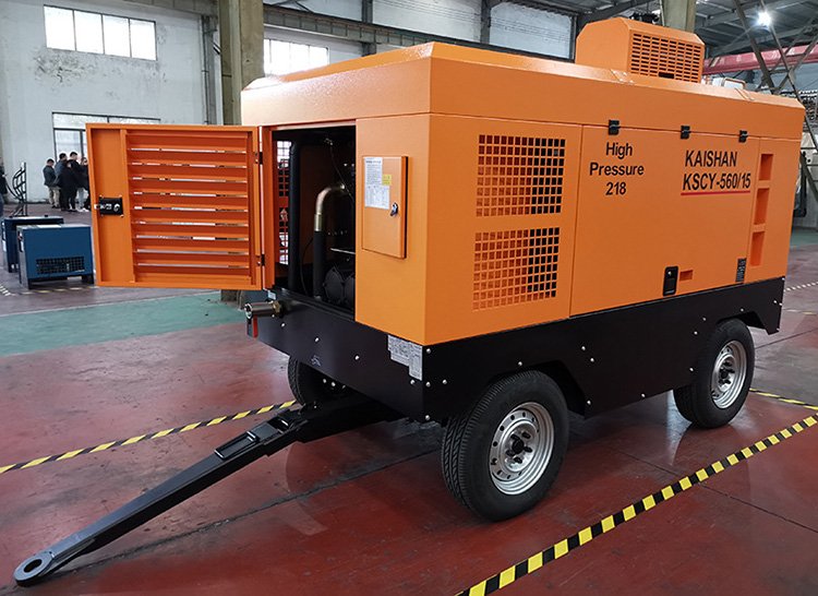 Kaishan diesel mobile air compressor (1)