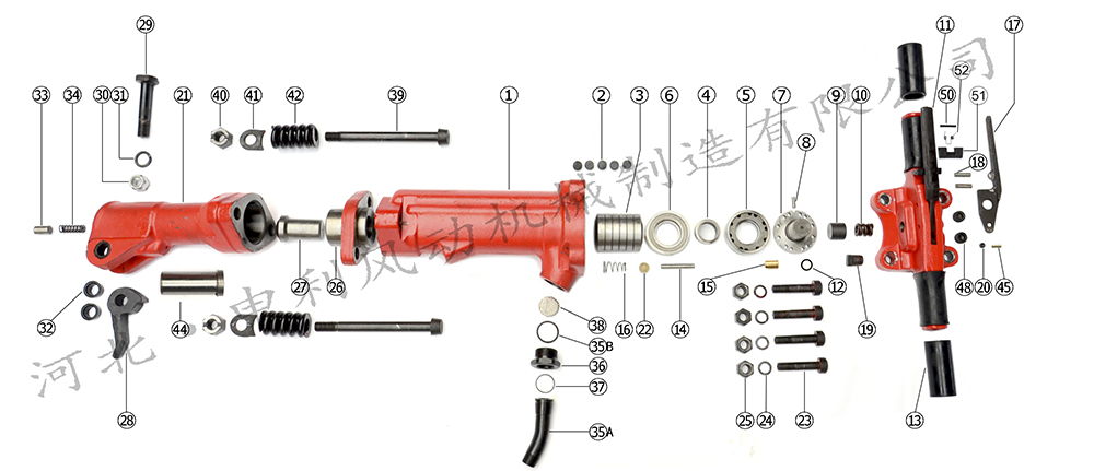 air hammer TPB90 TPB60 TPB40 TCA7 TCD20