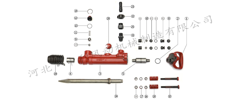 air hammer TPB90 TPB60 TPB40 TCA7 TCD20
